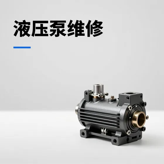 液压泵维修项目流程介绍